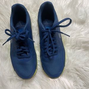 Women’s Blue and Yellow Nike Airmax Size 6.5